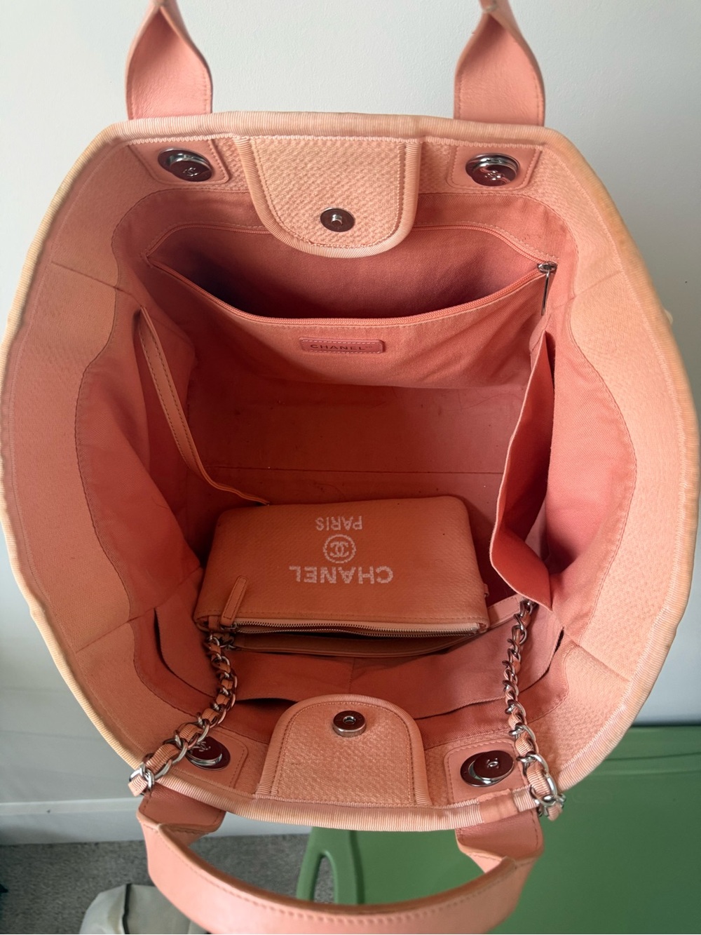 Canvas Deauville Tote Bag - Picture 6 of 8